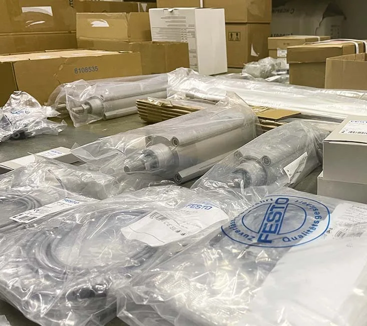 Поставка Festo: упакованные пневмоцилиндры и комплектующие на складе МАРС ГРУПП