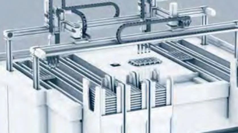 Система перемещения Festo: сортировка компонентов