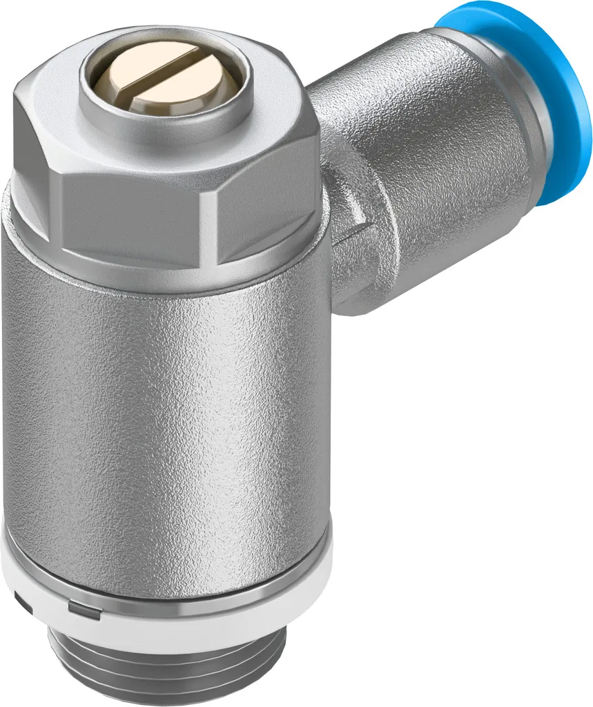 Дроссель с обратным клапаном Festo GRLA-1/4-QS-6-D — вид 2