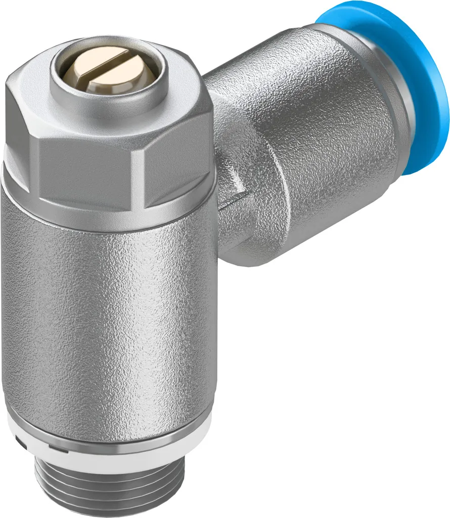 Дроссель с обратным клапаном Festo GRLA-1/8-QS-6-D — вид 2