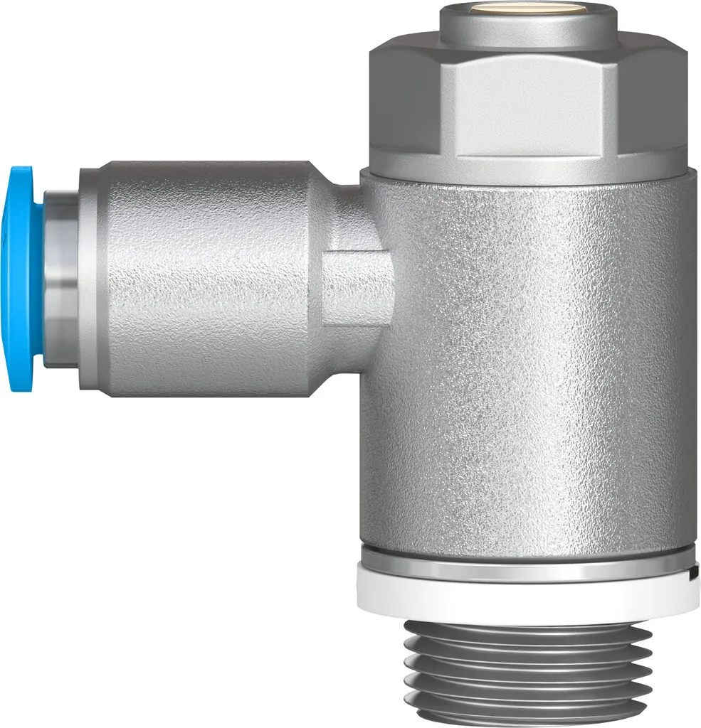 Дроссель с обратным клапаном Festo GRLA-1/4-QS-6-D — вид 3