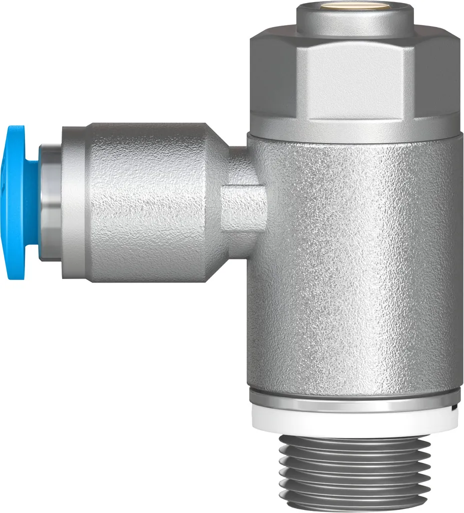 Дроссель с обратным клапаном Festo GRLA-1/8-QS-4-D — вид 3