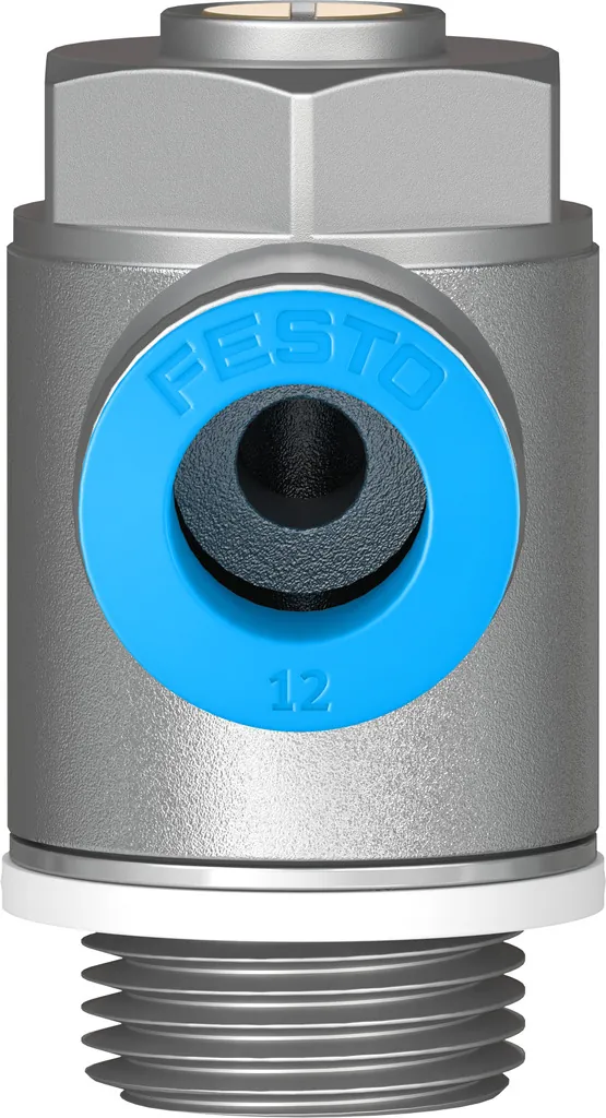 Дроссель с обратным клапаном Festo GRLA-1/2-QS-12-D — вид 4