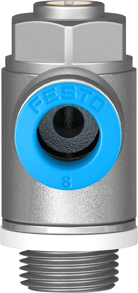 Дроссель с обратным клапаном Festo GRLA-1/4-QS-8-D — вид 4