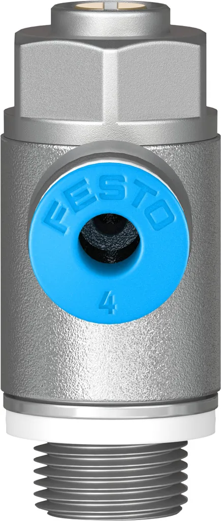 Дроссель с обратным клапаном Festo GRLA-1/8-QS-4-D — вид 4