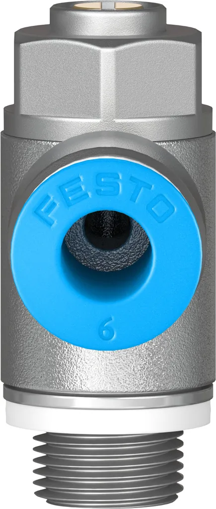 Дроссель с обратным клапаном Festo GRLA-1/8-QS-6-D — вид 4