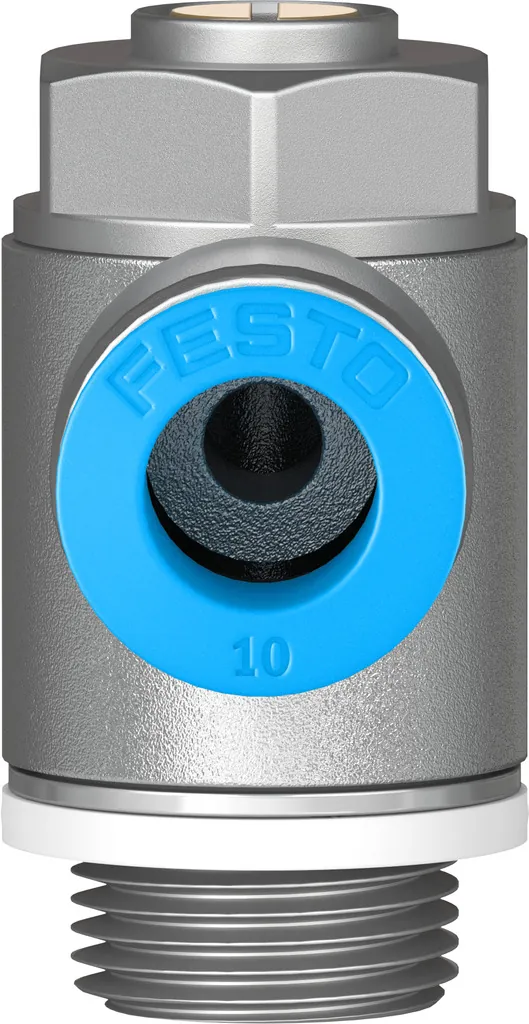 Дроссель с обратным клапаном Festo GRLA-3/8-QS-10-D — вид 4