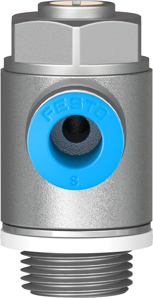 Дроссель с обратным клапаном Festo GRLA-3/8-QS-8-D — вид 4
