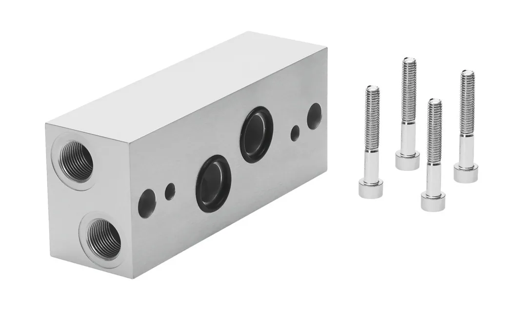 Коллекторная плита угловая Festo NAW-3/4-4E-ISO