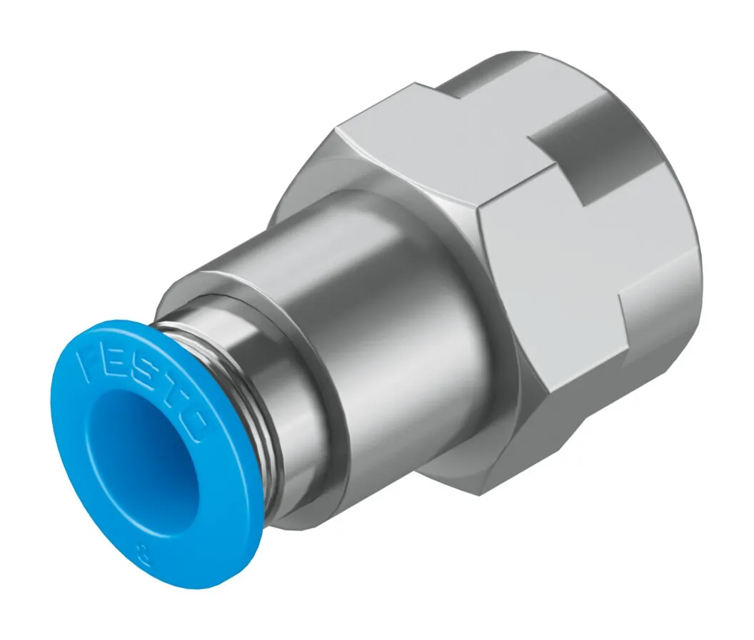 Штуцер с цанговым соединением Festo QSF