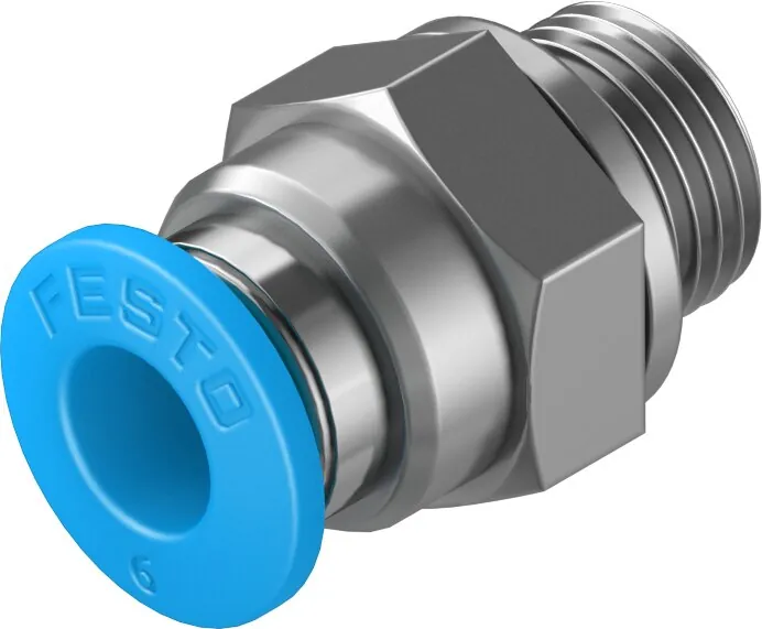 Штуцер с цанговым соединением Festo QS-G1/8-6-100