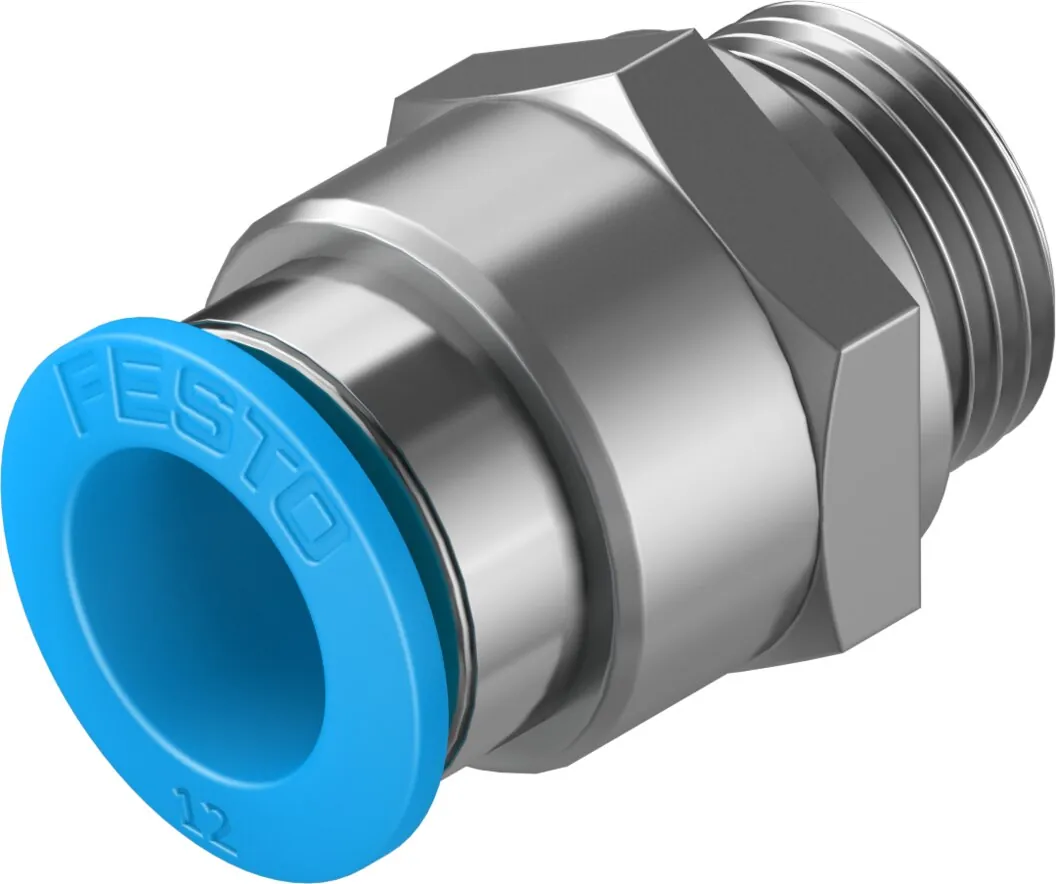Штуцер с цанговым соединением Festo QS-G3/8-12-20
