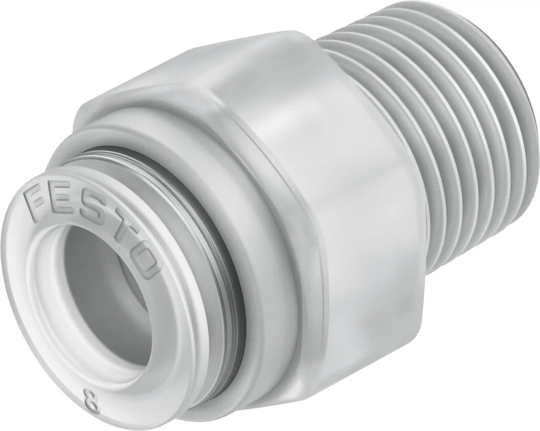 Штуцер с цанговым соединением Festo NPQP-D-R14-Q8-FD-P10