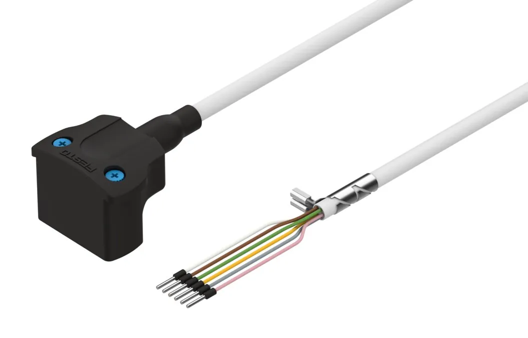 Кабель электродвигателя Festo NEBM-S1W9-E-5-Q5-LE6