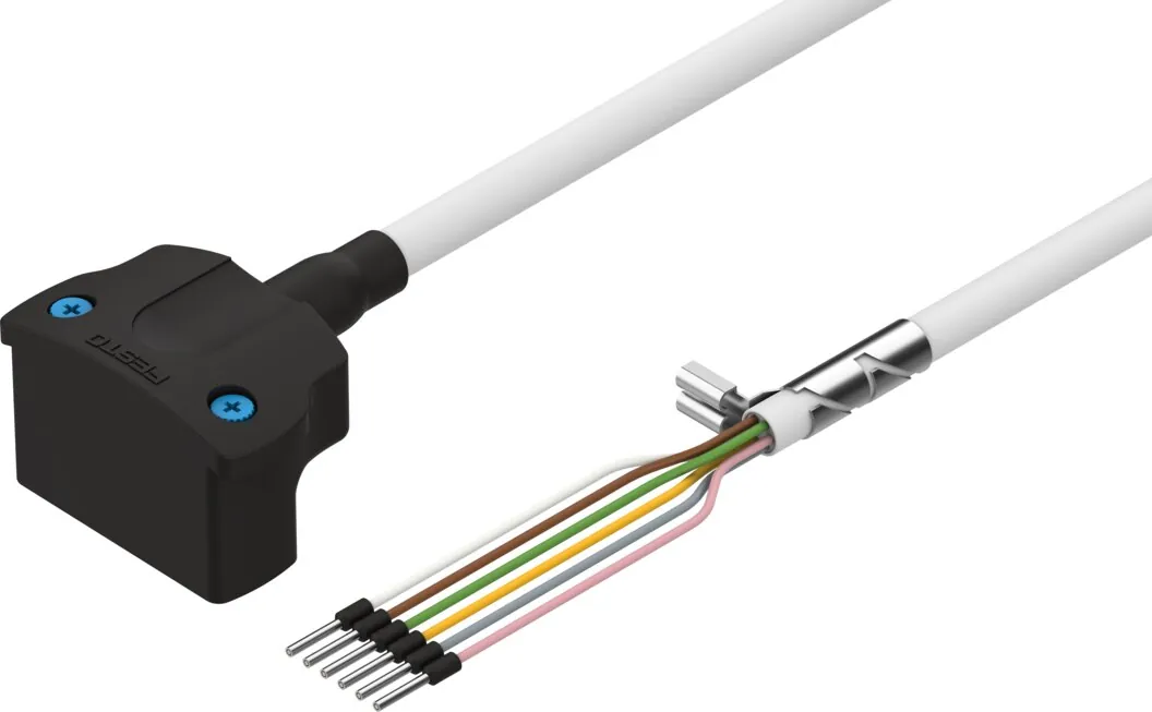 Кабель электродвигателя Festo NEBM-S1W15-E-2.5-Q7-LE6