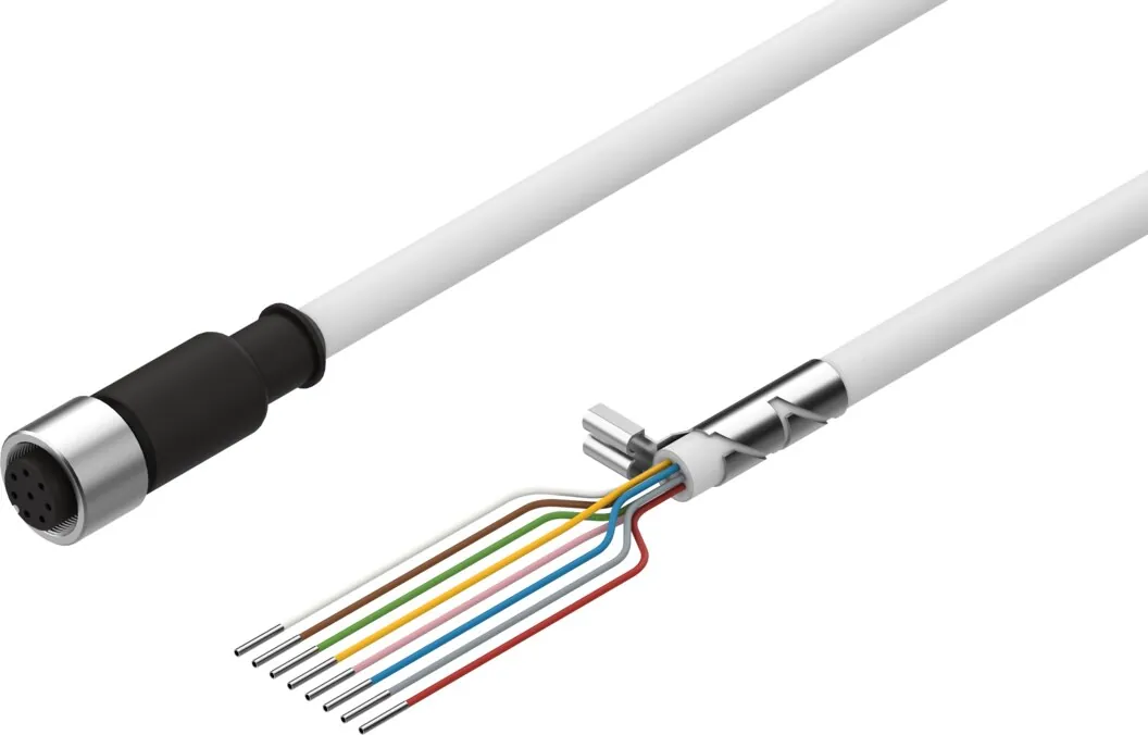 Кабель кодирующего устройства Festo NEBM-M12G8-E-1.5-LE8