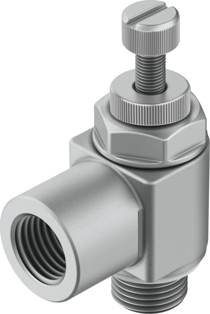 Дроссель с обратным клапаном Festo GRLA-1/8-RS-B