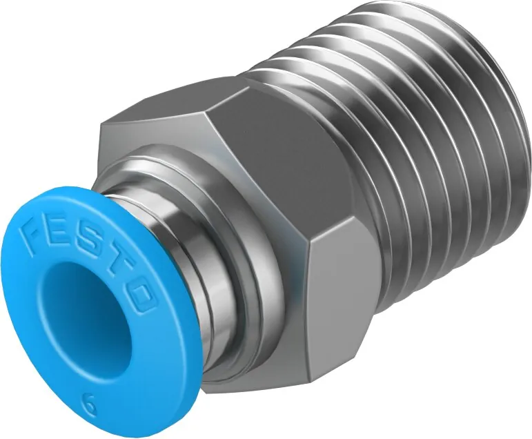 Штуцер с цанговым соединением Festo QS-1/4-6