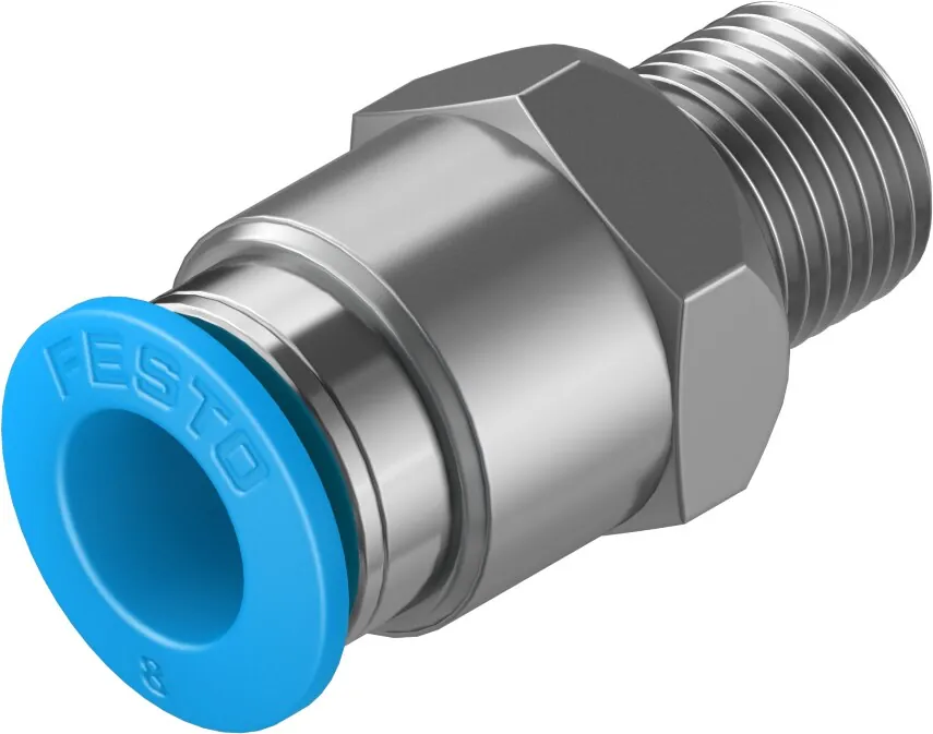 Штуцер с цанговым соединением Festo QS-1/8-8