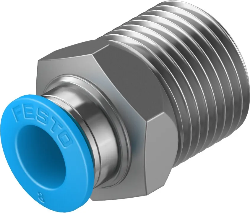 Штуцер с цанговым соединением Festo QS-3/8-8