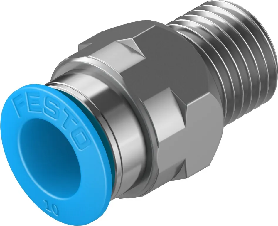 Штуцер с цанговым соединением Festo QS-1/4-10