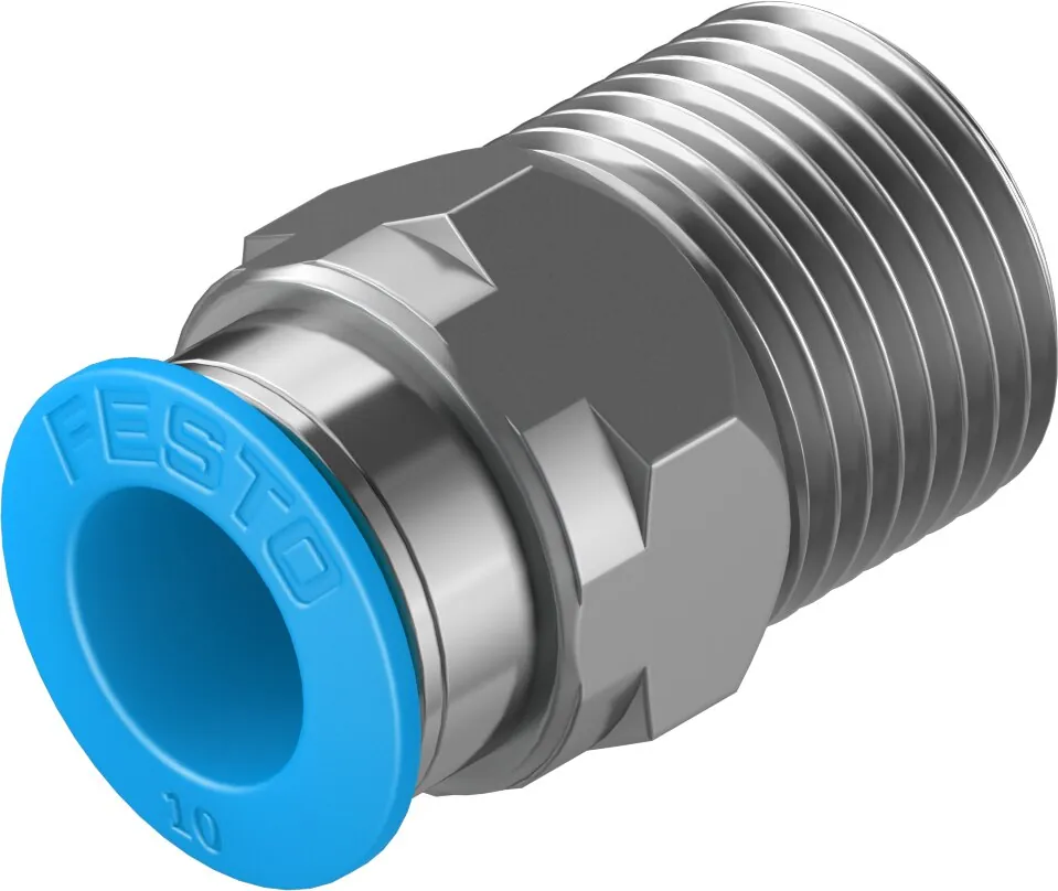 Штуцер с цанговым соединением Festo QS-3/8-10