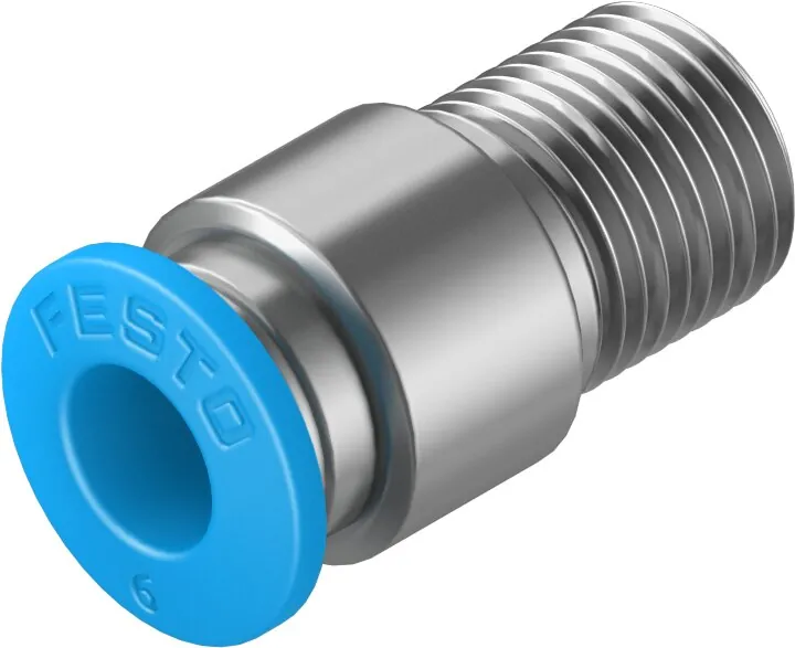 Штуцер с цанговым соединением Festo QS-1/8-6-I