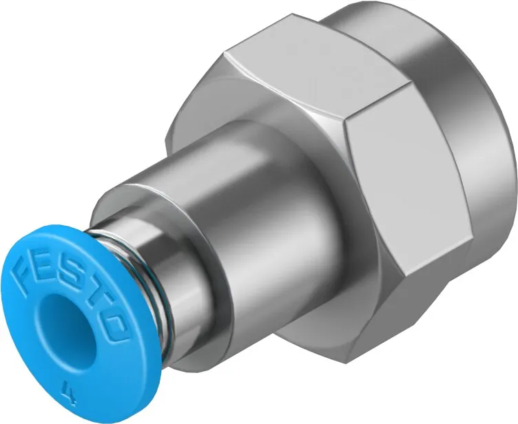 Штуцер с цанговым соединением Festo QSF-1/8-4-B