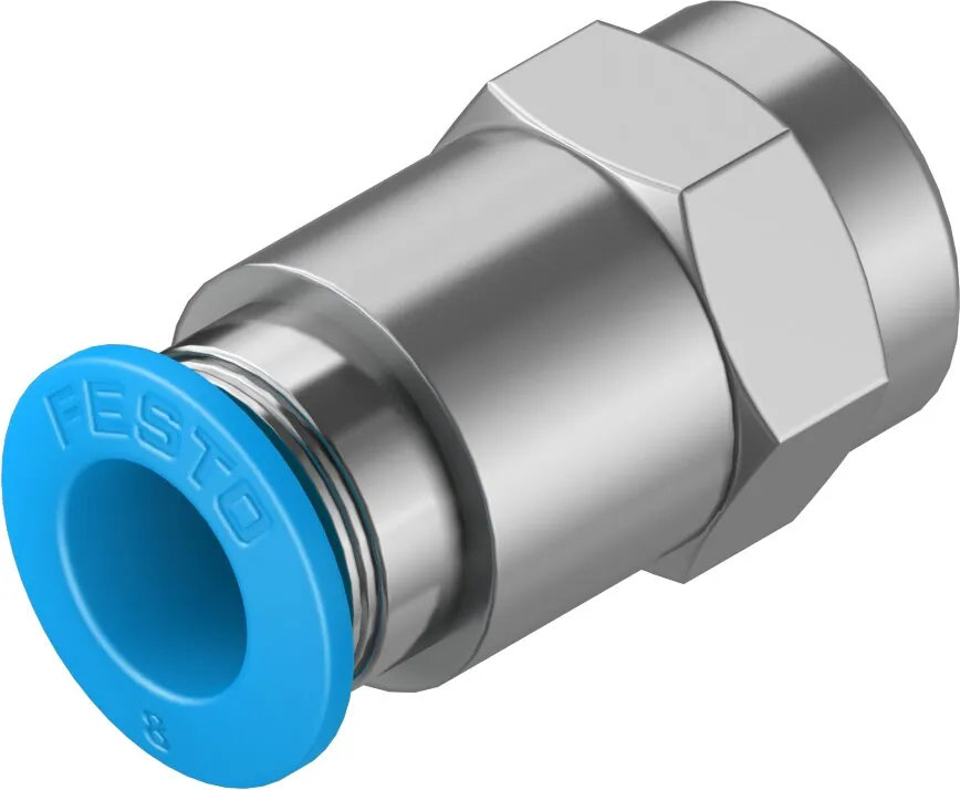 Штуцер с цанговым соединением Festo QSF-1/8-8-B