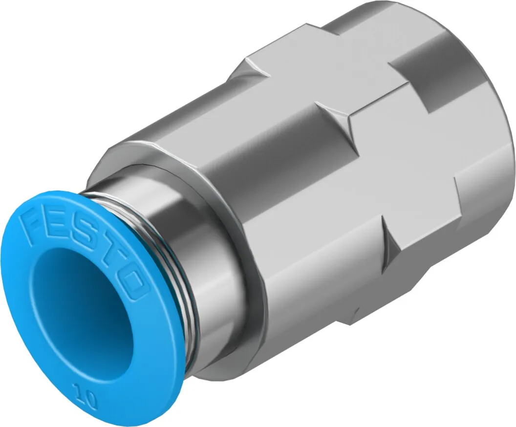 Штуцер с цанговым соединением Festo QSF-1/4-10-B