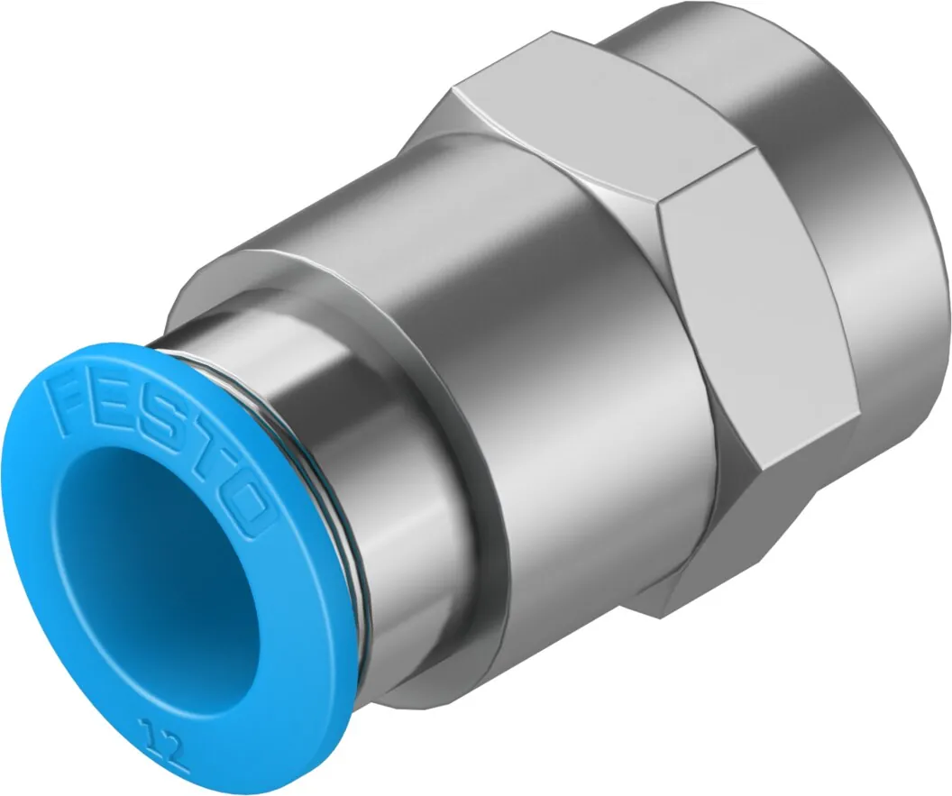 Штуцер с цанговым соединением Festo QSF-3/8-12-B