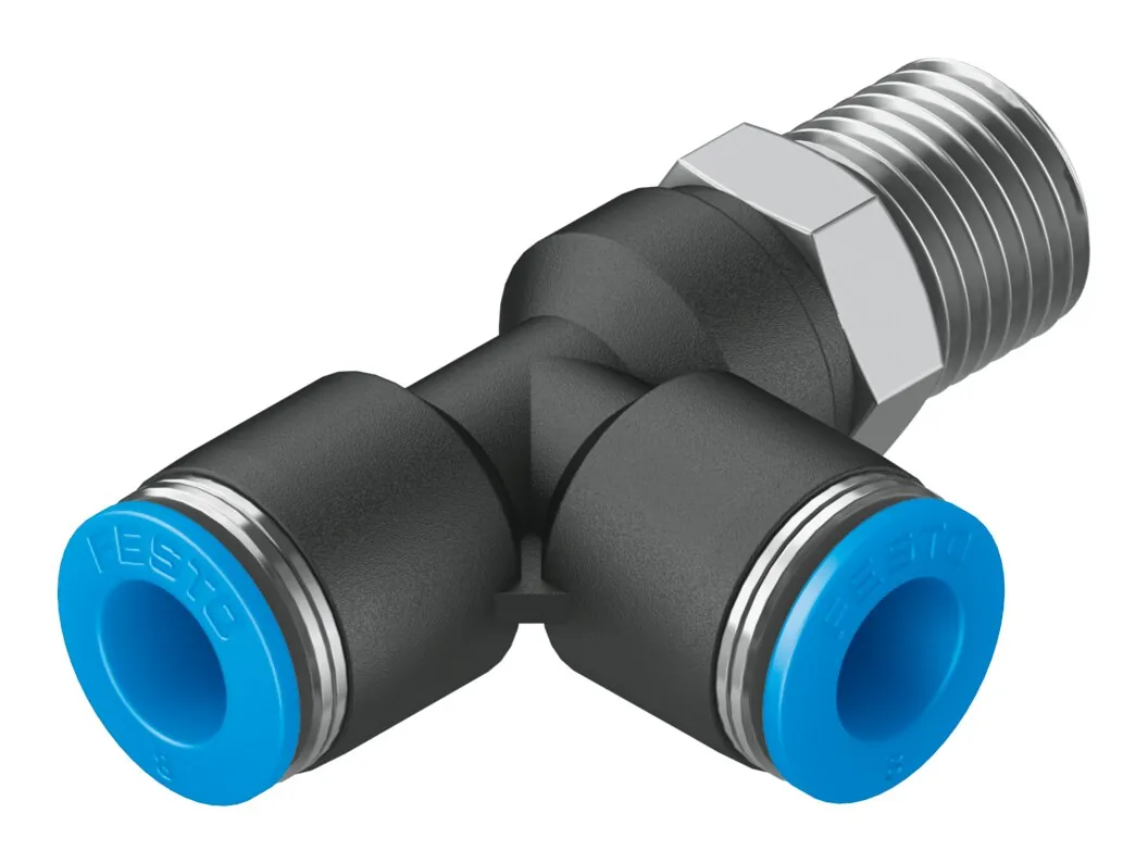 Тройник с цанговым зажимом и резьбой Festo QSTL-1/4-8