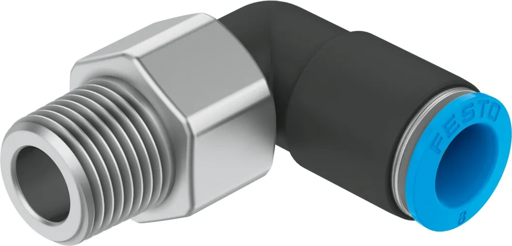 Угловой фитинг с цанговым зажимом, поворотный Festo QSRL-1/4-8