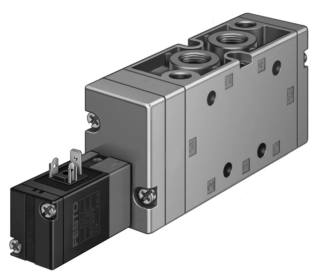 Распределитель с электроуправлением Festo MVH-5-3/8-S-B