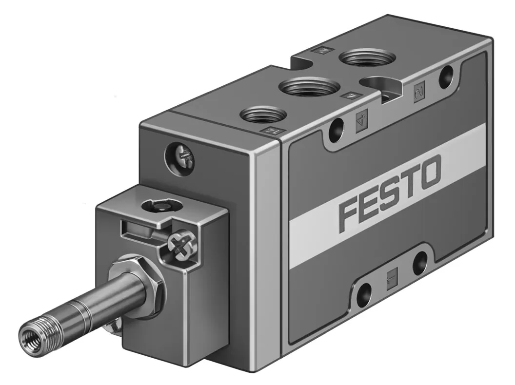 Распределитель с электроуправлением Festo MFH-5-1/4-B