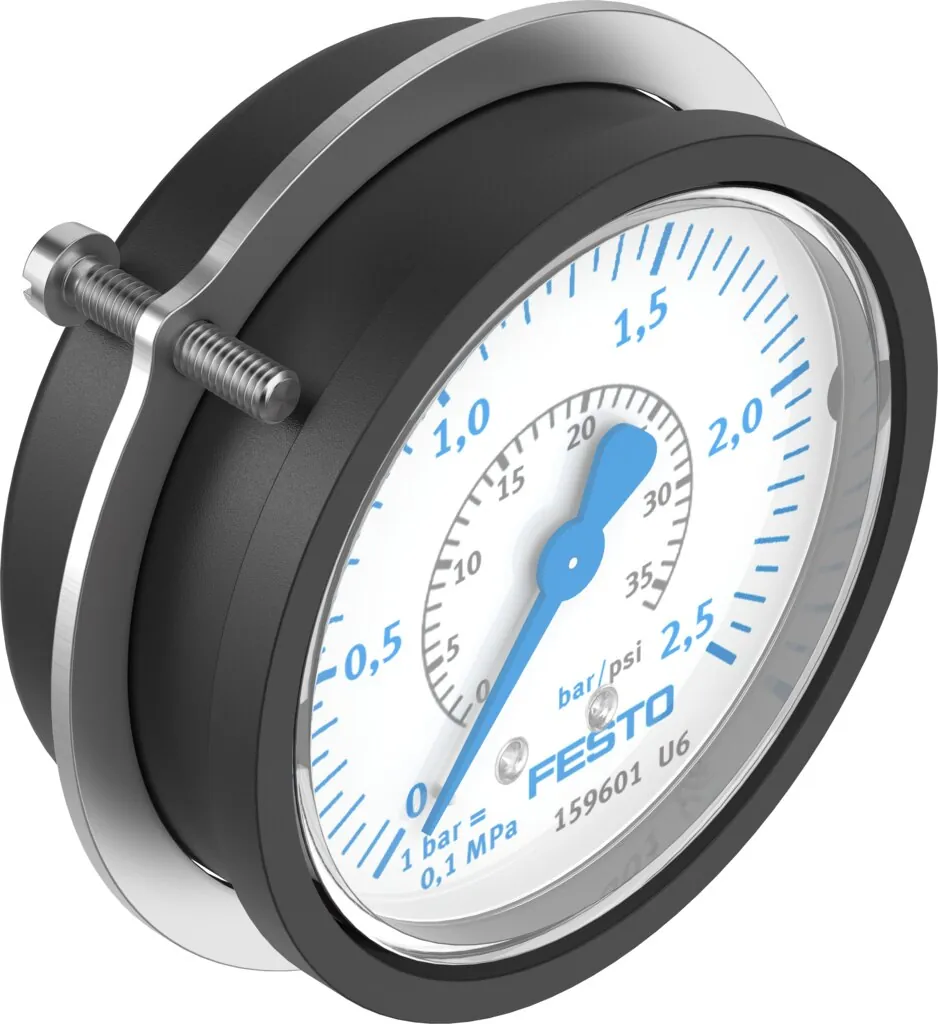 Фланцевый манометр Festo FMA-63-2,5-1/4-EN