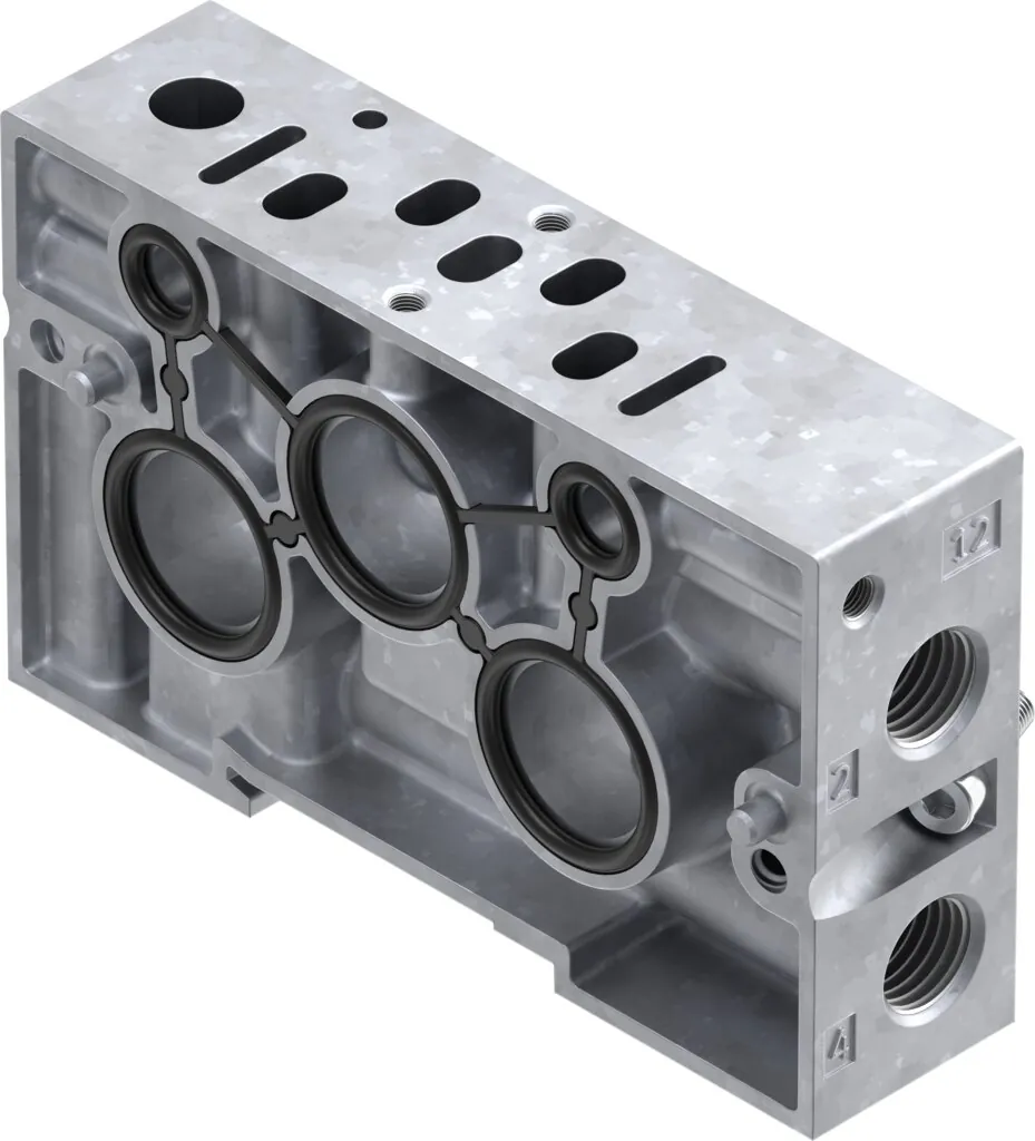 Коллекторная плита Festo NAW-1/4-01-VDMA-VL