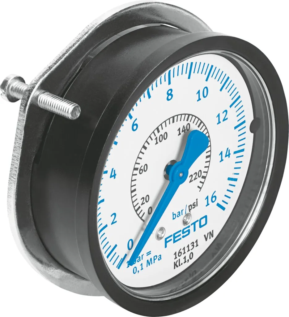 Прецизионный фланцевый манометр Festo FMAP-63-16-1/4-EN