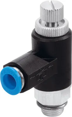 Дроссель с обратным клапаном Festo GRLA-1/8-QS-6-RS-B