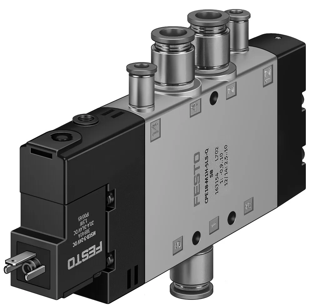 Распределитель с электроуправлением Festo CPE24-M1H-5LS-QS-10