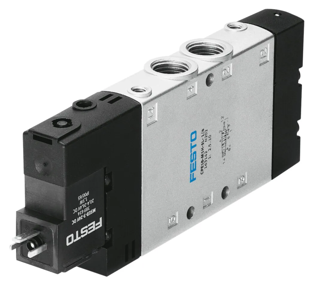 Распределитель с электроуправлением Festo CPE18-M2H-5LS-1/4