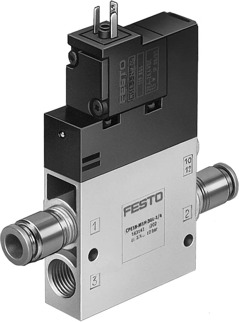 Распределитель с электроуправлением Festo CPE18-M2H-3GL-QS-8