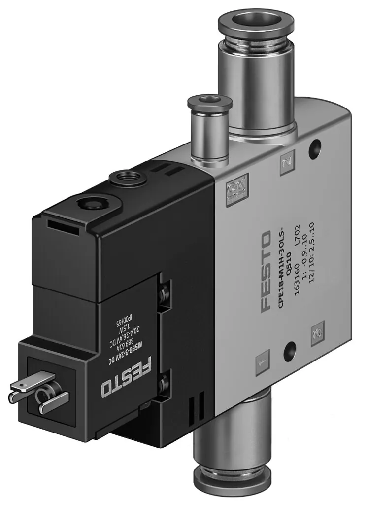 Распределитель с электроуправлением Festo CPE18-M2H-3OLS-QS-8