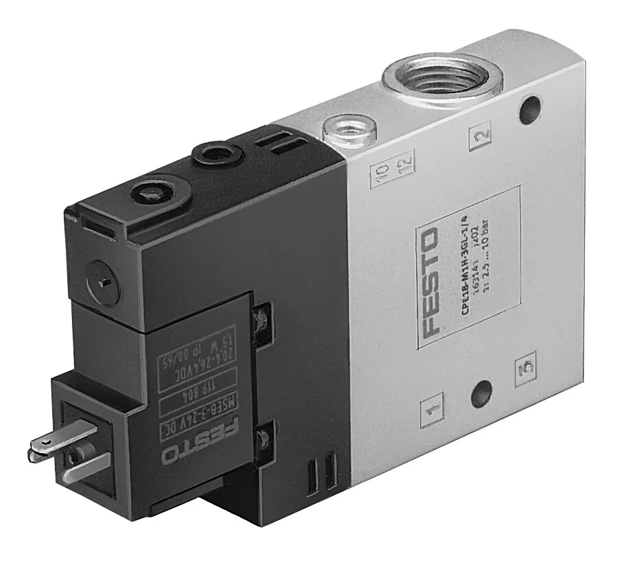 Распределитель с электроуправлением Festo CPE18-M3H-3OL-1/4