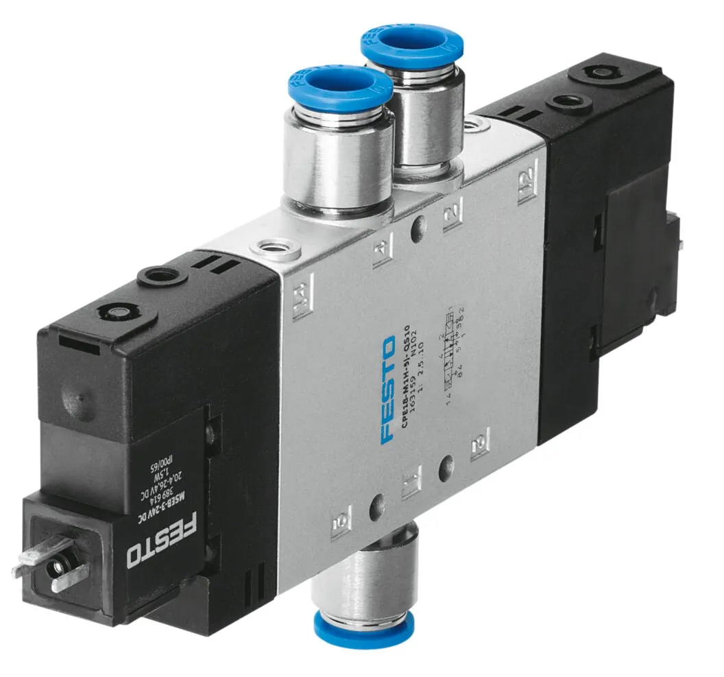 Распределитель с электроуправлением Festo CPE18-M3H-5J-QS-10