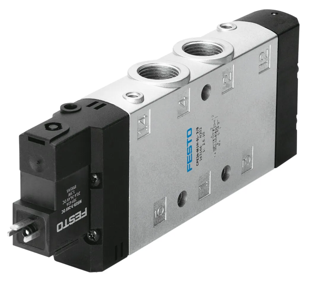 Распределитель с электроуправлением Festo CPE24-M2H-5L-3/8
