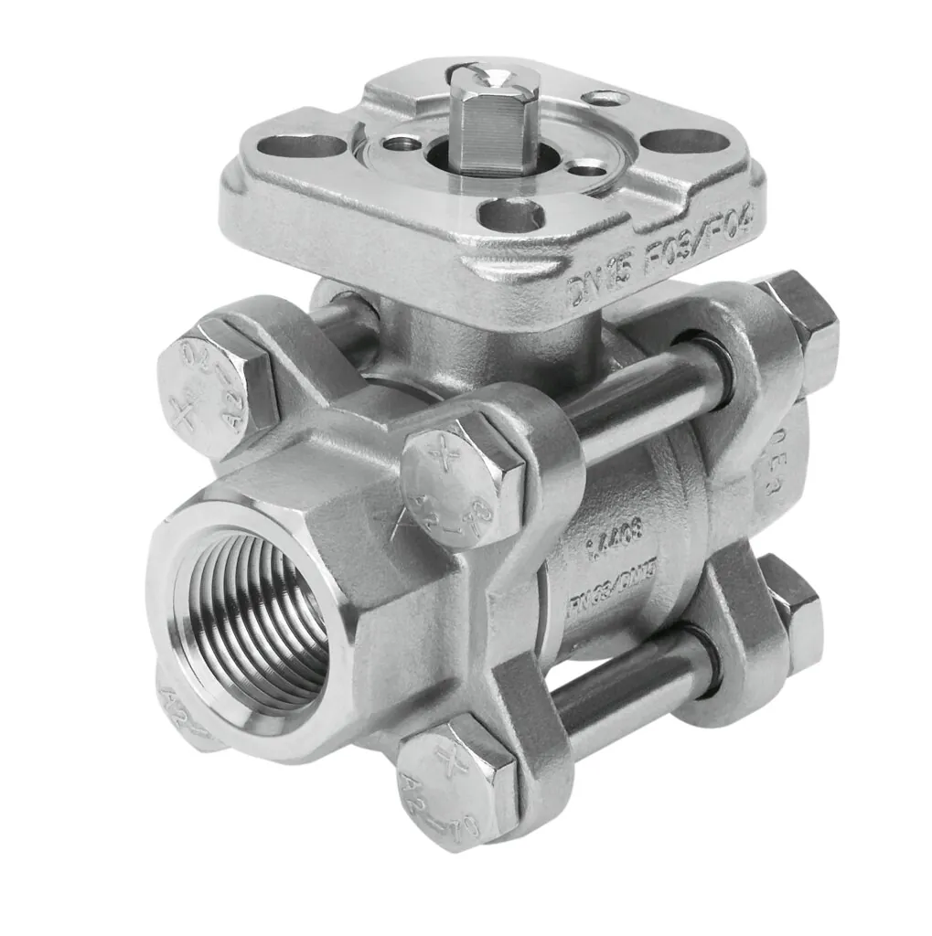 Шаровой кран Festo VZBA-11/2"-GG-63-T-22-F0507-V4V4T
