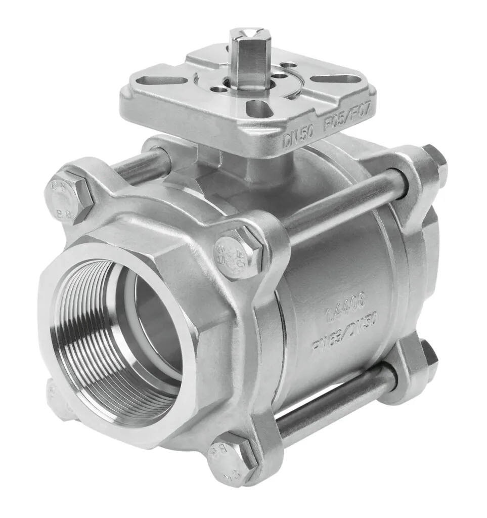 Шаровой кран Festo VZBA-21/2"-GG-63-T-22-F0710-V4V4T