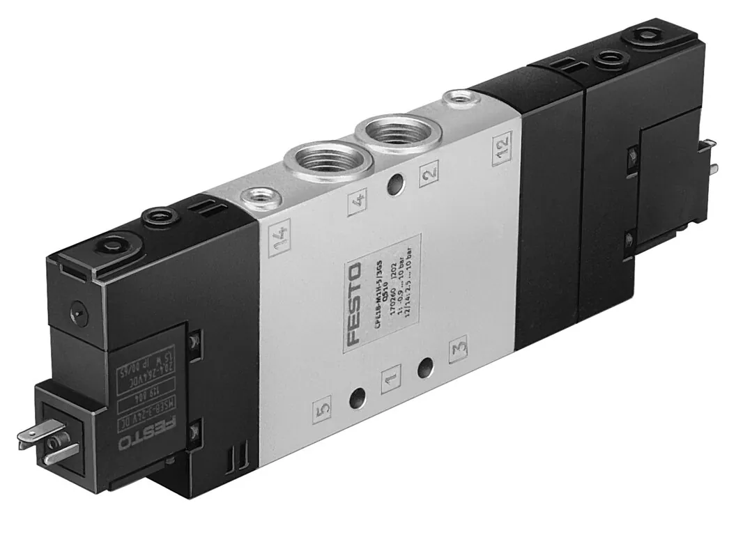 Распределитель с электроуправлением Festo CPE18-M1H-5/3ES-1/4