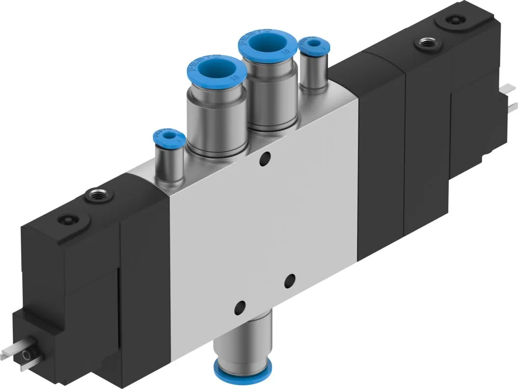Распределитель с электроуправлением Festo CPE18-M1H-5/3GS-QS-10